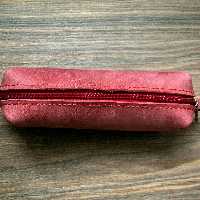 جامدادی چرم طبیعی بزی صددرصد دست دوز