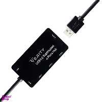 هاب چهار پورت USB 3٫0 وریتی (VERITY) مدل H407
