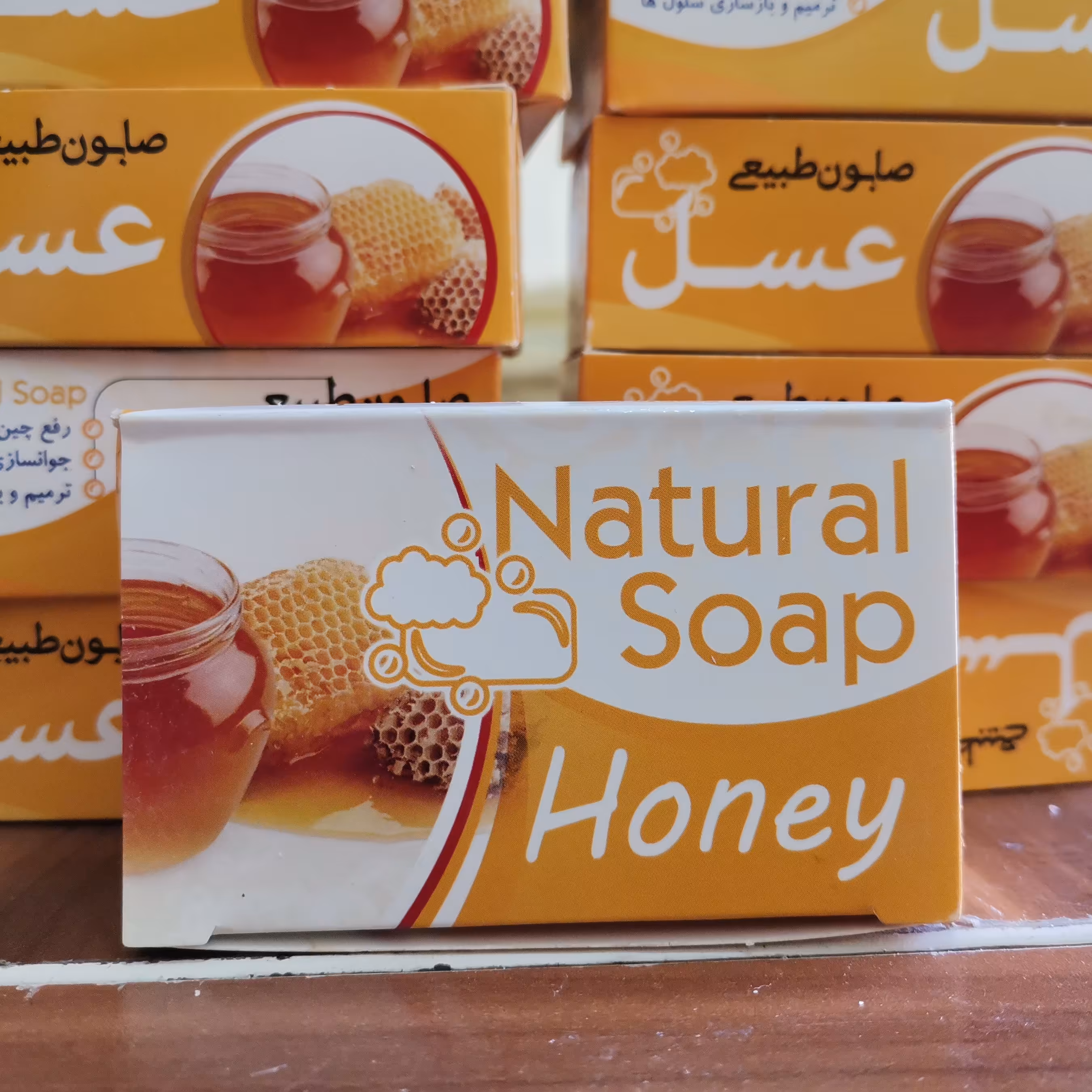 صابون طبیعی عسل با کیفیت بسیار اعلا