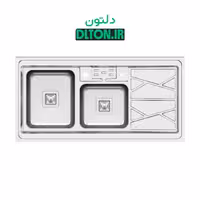 سینک روکار میکس پلاس مدل 9041S45