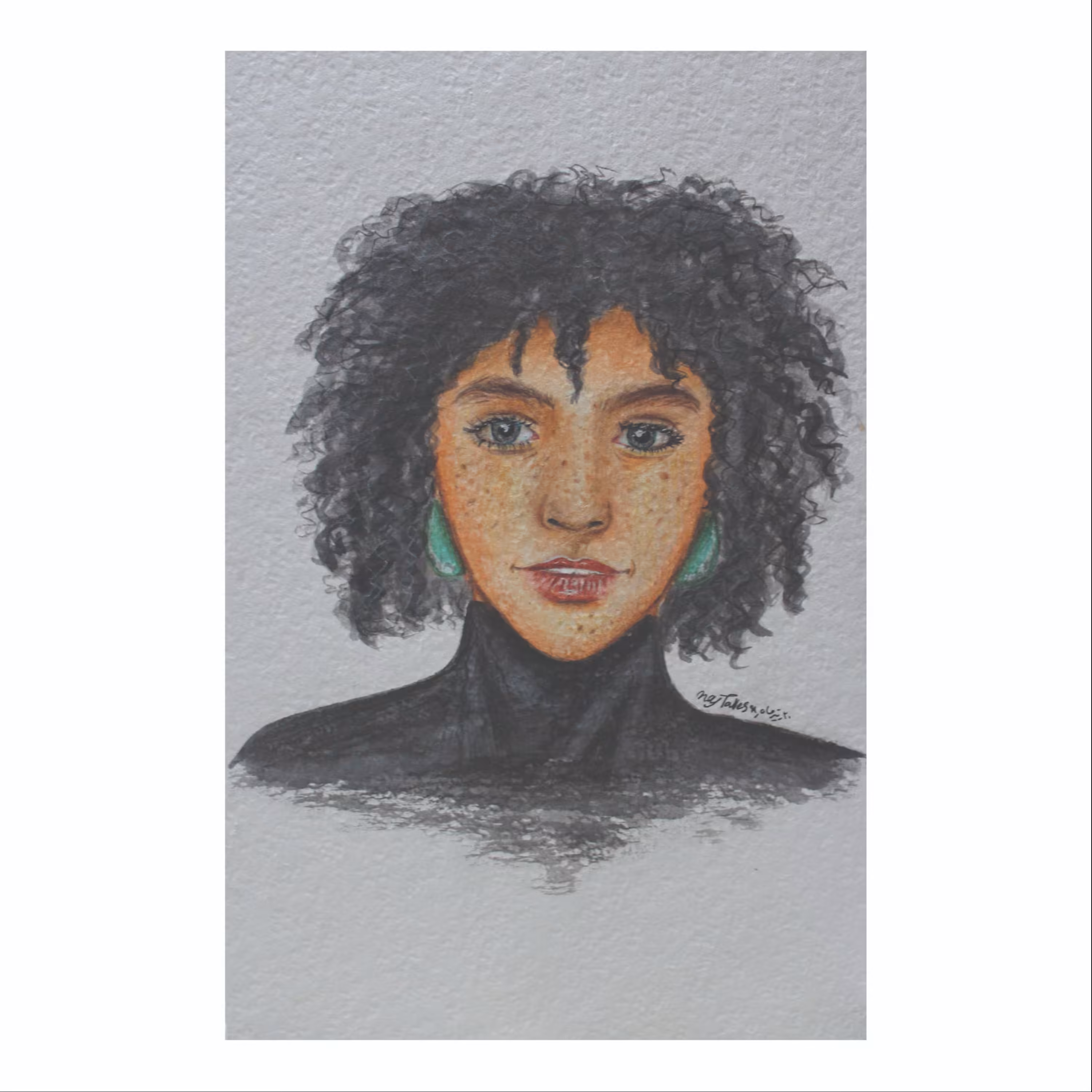 تابلو نقاشی فانتزی مدل دختر کد 02 سایز کوچک