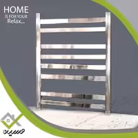 حوله خشک کن کارینا فولادی آبکاری کروم 80 سانتی (هزینه ارسال پس کرایه است)