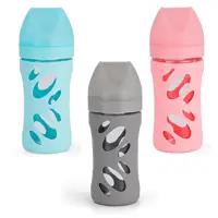 شیشه شیر پیرکس 260 میل محافظ دار تویست شیک Twistshake