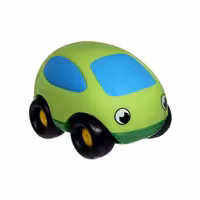 ماشین کوچک وکششی ضد ضربه سبز smoby 750030