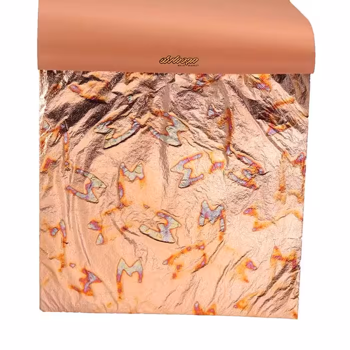 ورق طلا طرح دار 25 برگی کد 09 صنایع هنری آرتیست