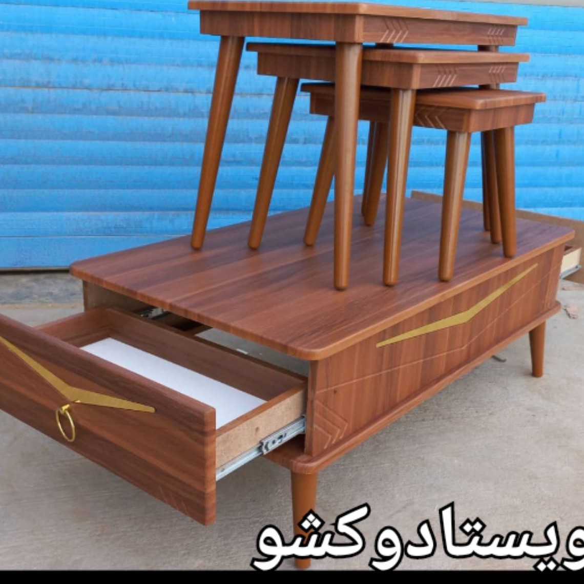 جلو مبلی مدل ویستا دو کشو