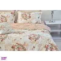 سرویس ملحفه بومرنگ مدل Asra یکنفره 4 تکه