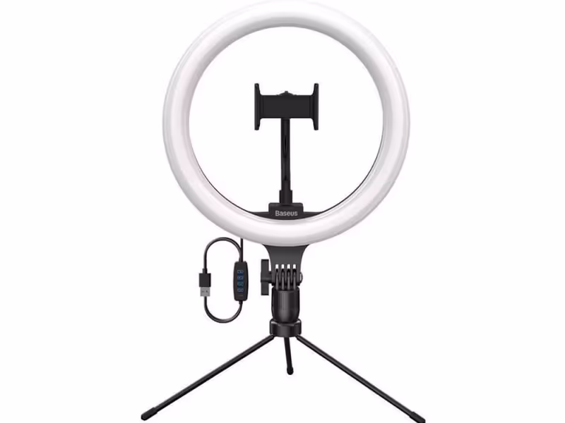 سه پایه و رینگ لایت گوشی مک دودو Mcdodo Selfie Ring Light Tripod Stand Live Tb-7980