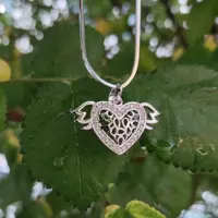 گردنبند بال فرشته ژوپینگ بازنجیر 
