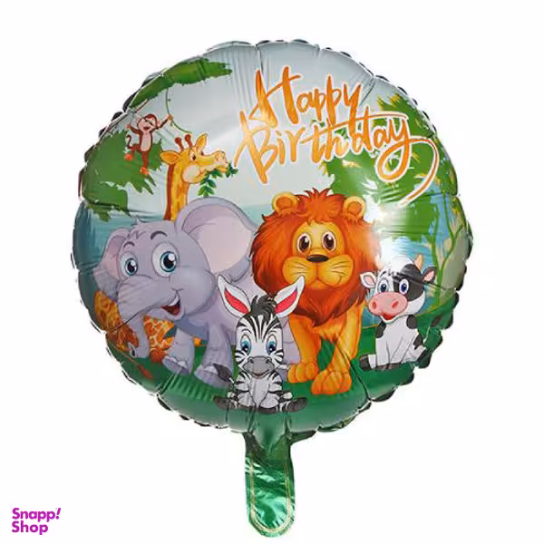 بادکنک فویلی مدل حیوانات جنگل