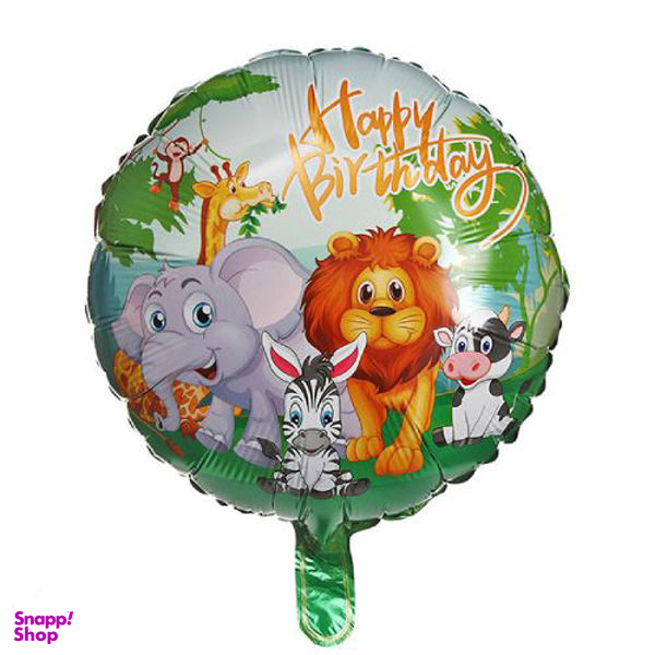 بادکنک فویلی مدل حیوانات جنگل