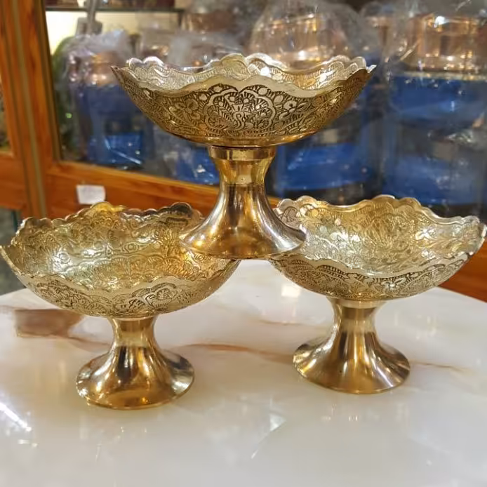 پیاله هندی برنجی