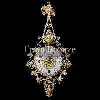 ساعت برنجی مدل آروما