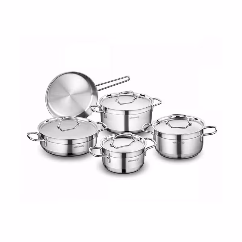 سرویس قابلمه استیل کورکماز