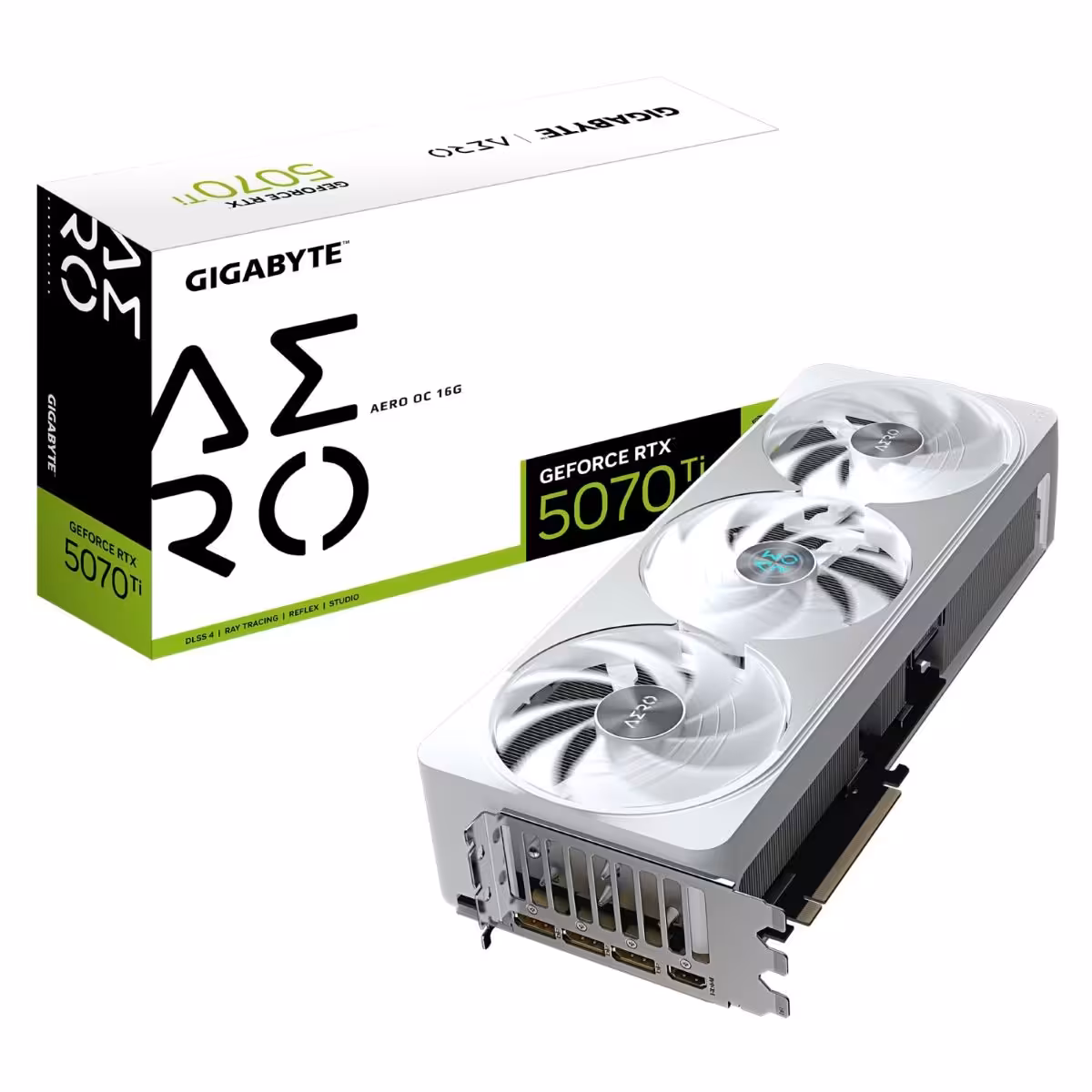 خرید کارت گرافیک GIGABYTE GeForce RTX 5070 Ti Aero OC 16G با بهترین قیمت