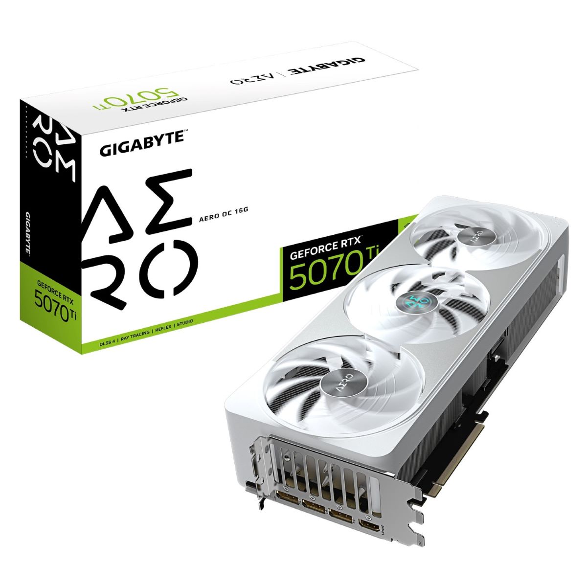 خرید کارت گرافیک GIGABYTE GeForce RTX 5070 Ti Aero OC 16G با بهترین قیمت