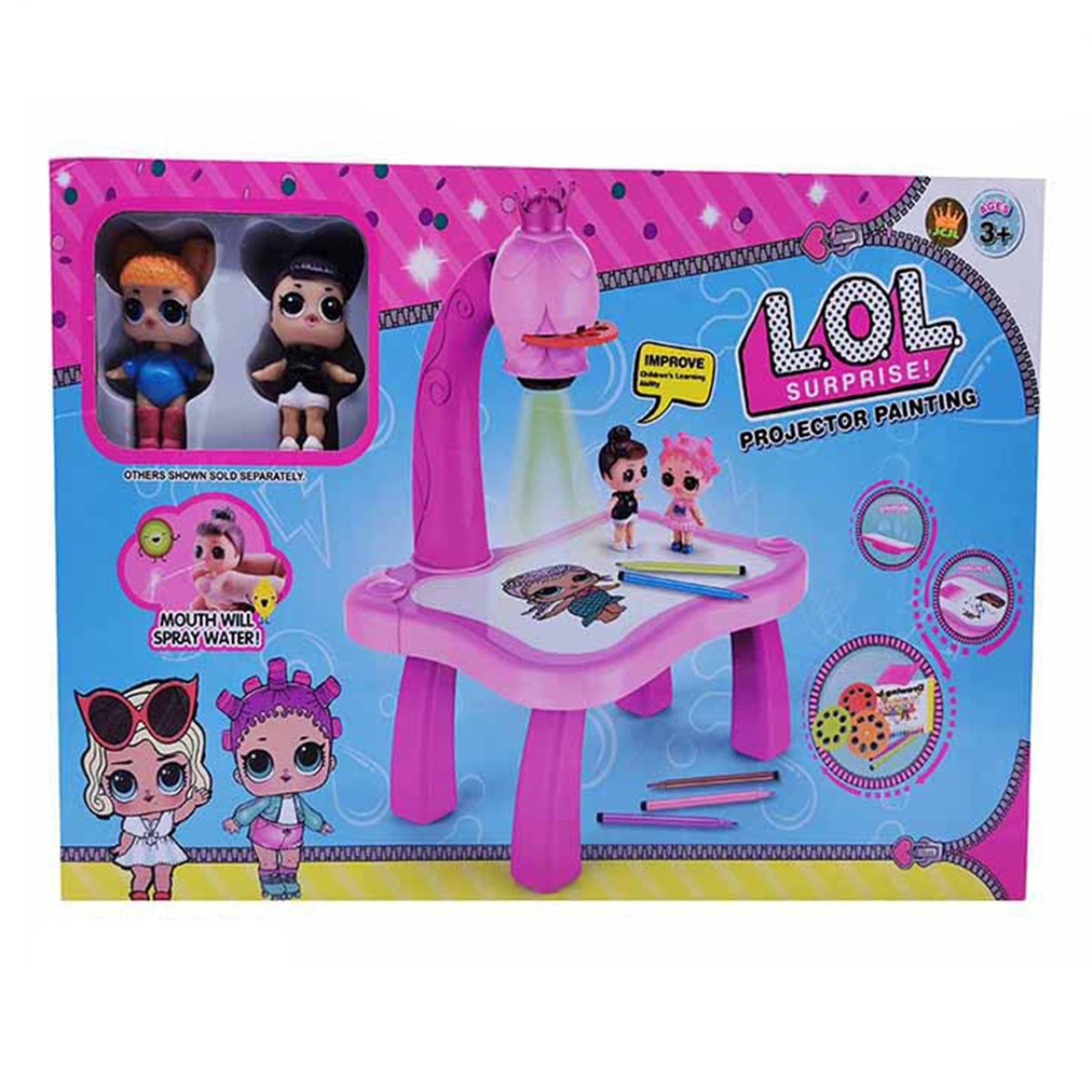 اسباب بازی ال او ال سوپرایز مدل صفحه نقاشی کد 1515