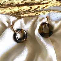 گوشواره حلقه Hulupuart استیل iam