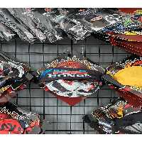 هدبند/دستمال سر موتورسیکلت مشکی هدبند دستمال موتور Honda Kurukafa Bandana And سفید Baf پروسو Prosev