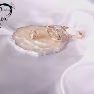 ست دستبند و انگشتر زنانه برند ژوپینگ