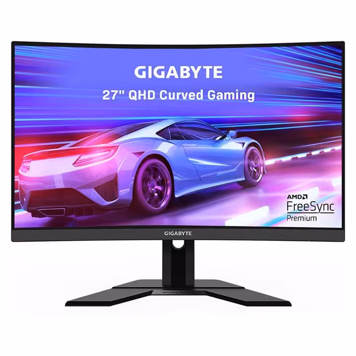 مانیتور گیگابایت 27 اینچ گیمینگ MONITOR GIGABYTE Gaming G27QC A 27inch
