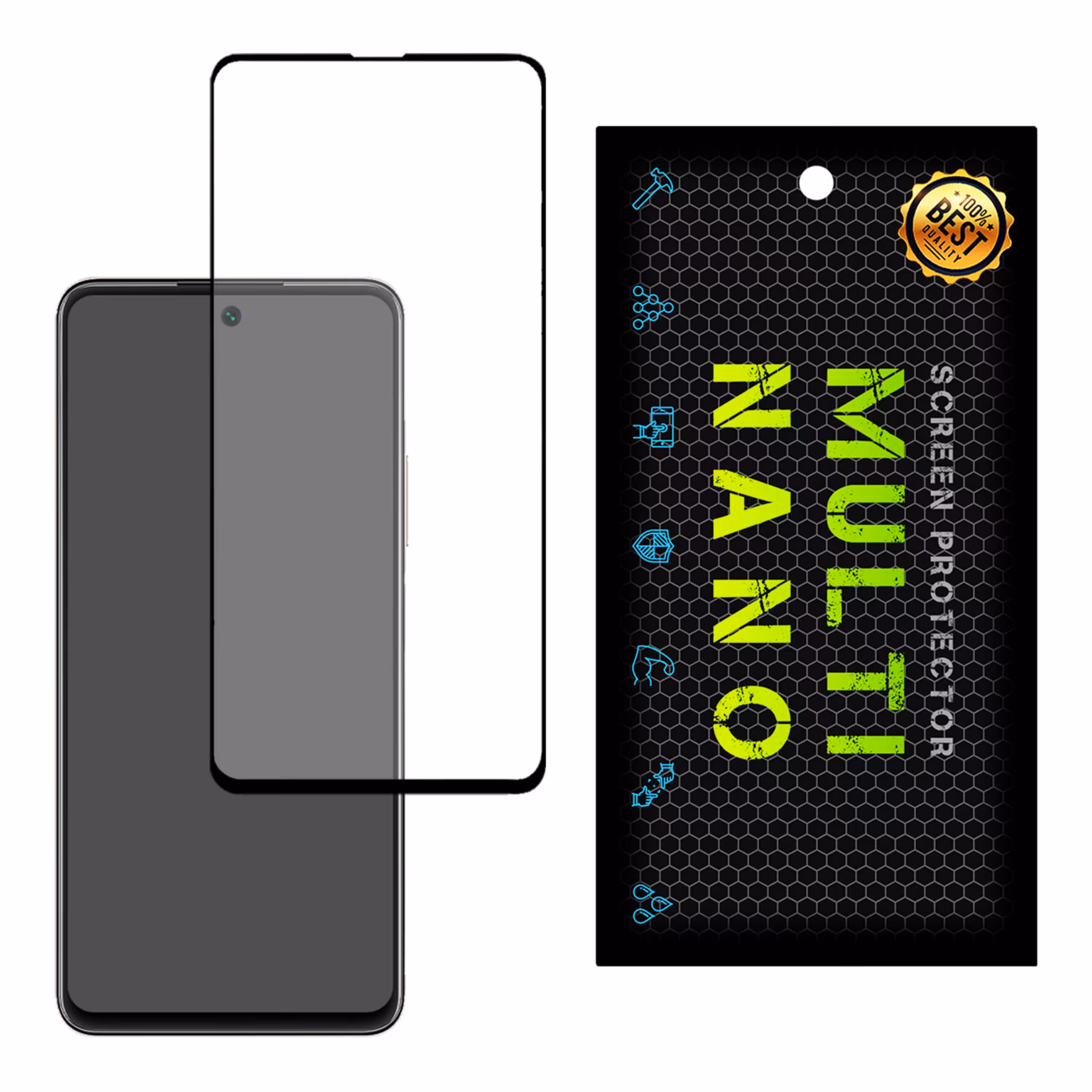 محافظ صفحه نمایش سرامیکی مولتی نانو مدل Pro مناسب برای گوشی موبایل هوآوی Y7A