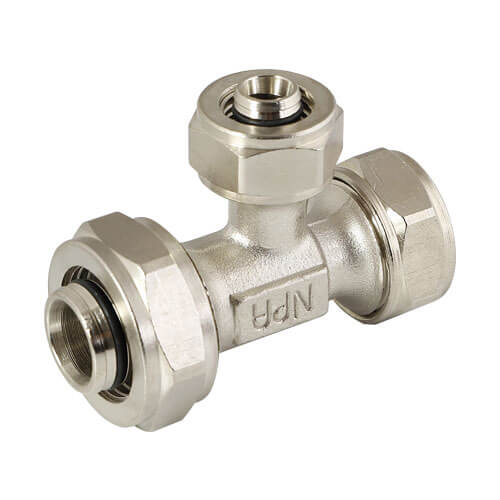 سه راهی تبدیلی کوپلی 25*20*20 (60752) نیوپایپ