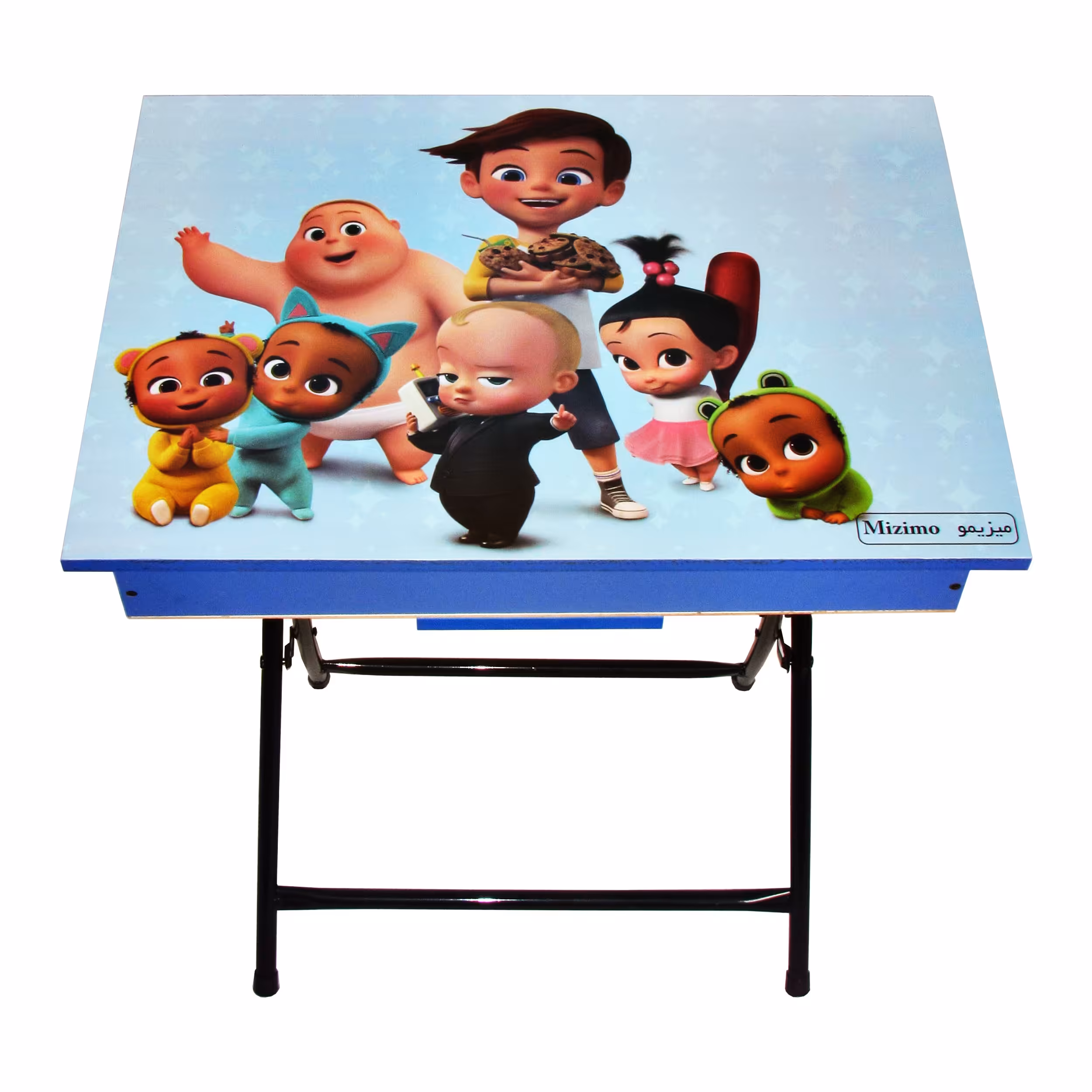 میز تحریر کودک میزیمو مدل باکسدار بچه رئیس کد 1001