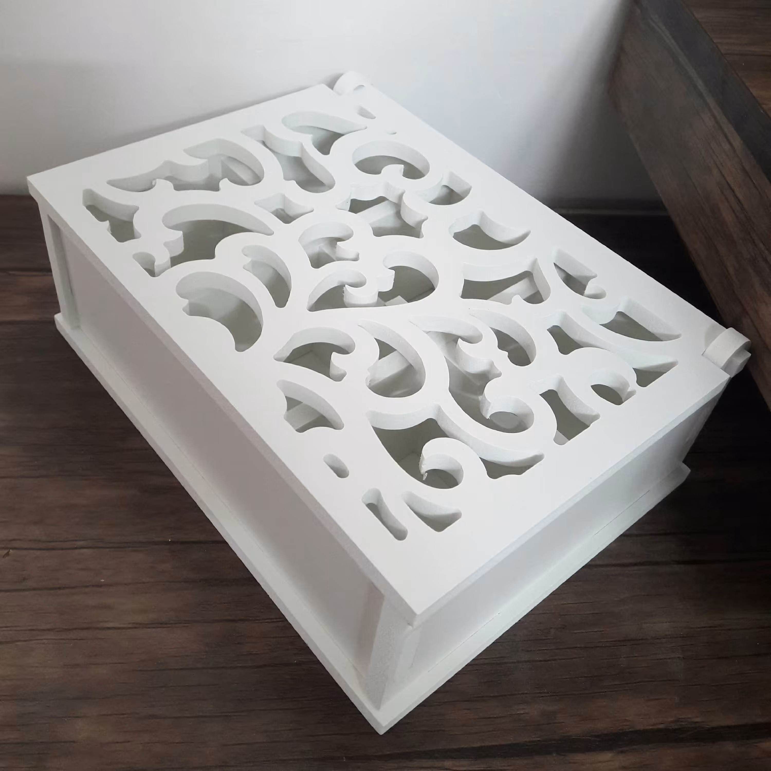 جعبه تی بگ پذیرایی  شش خانه سفید 