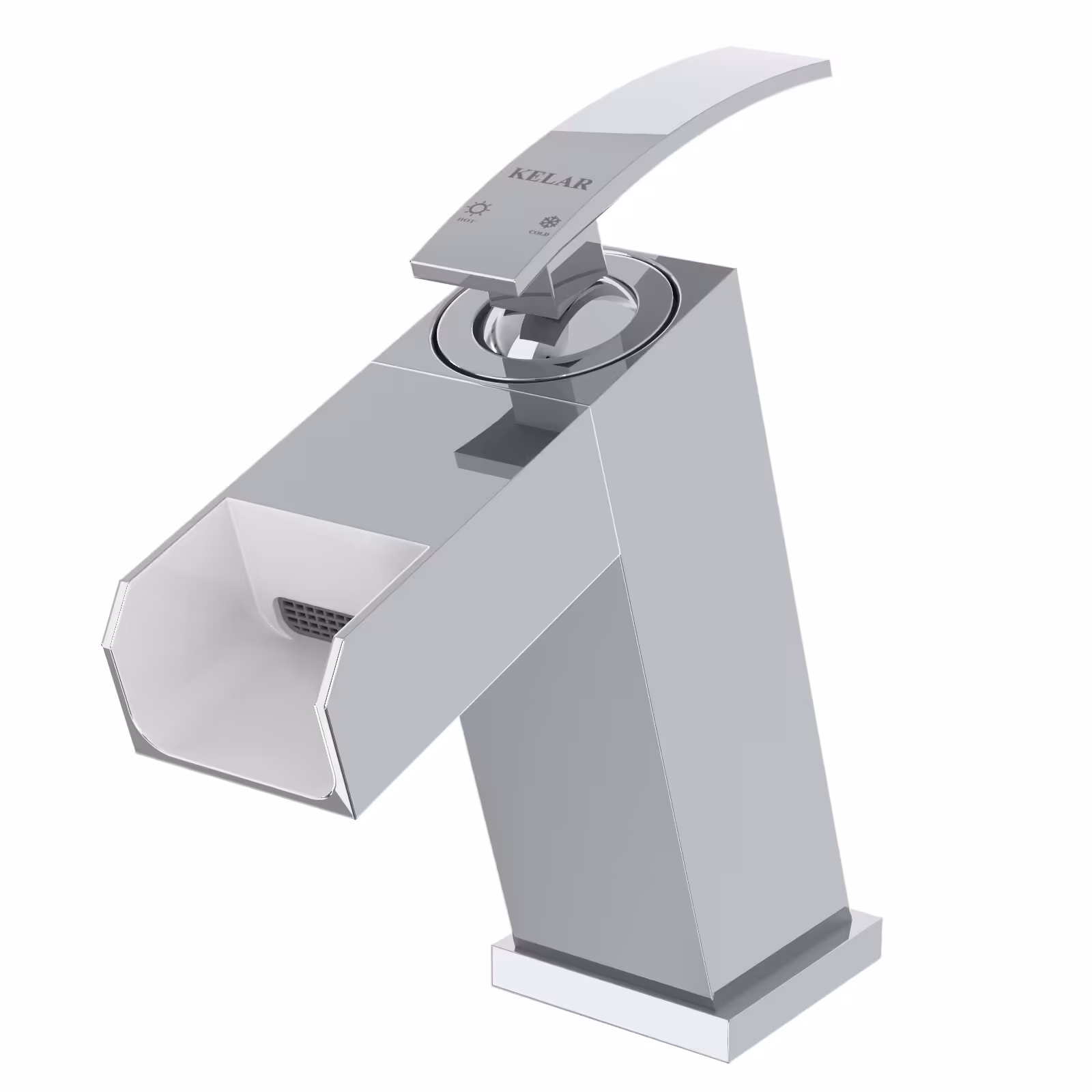 شیر روشویی کلار مدل سوپر فلت آبشاری