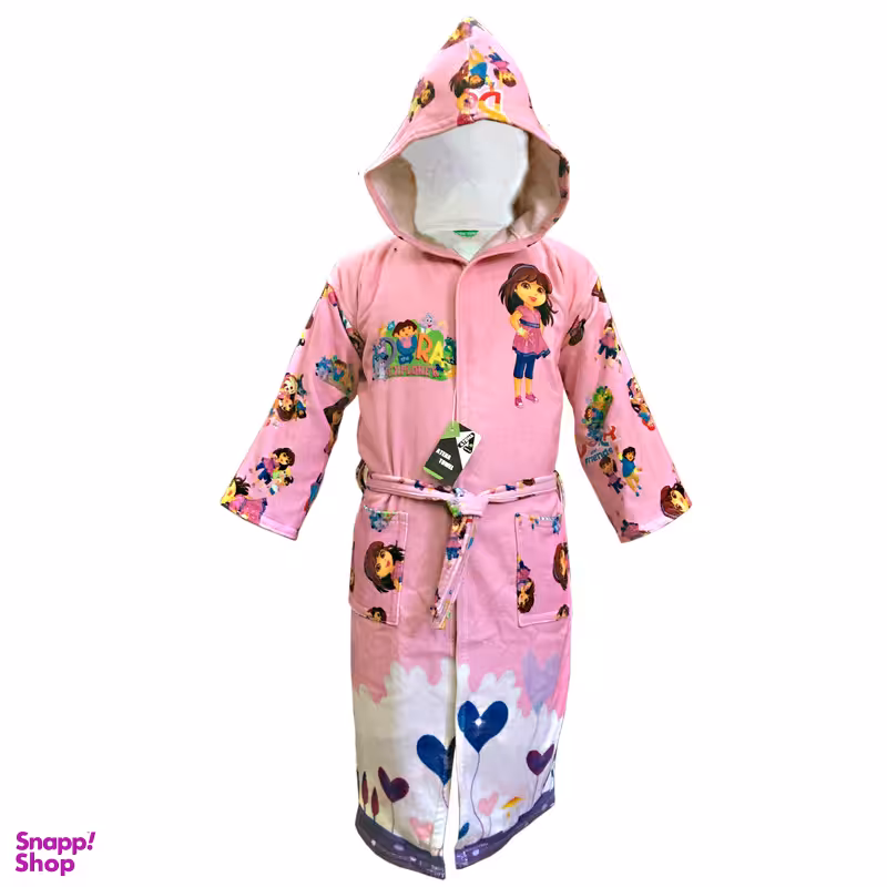 حوله پالتویی کودک آتنا مدل دورا سایز 80 سانتی‌متر