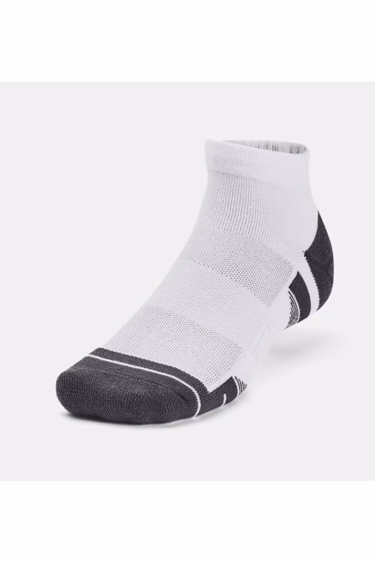 جوراب سفید مردانه و زنانه UA TECH 3 بسته بندی کم برش 100 Under Armour