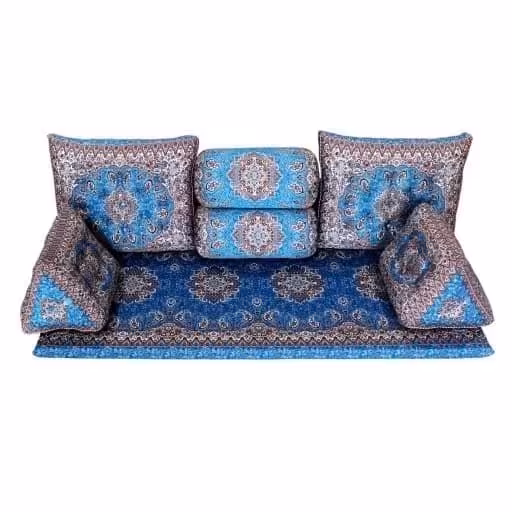 سرویس شاه نشین ترمه
سرویس شاه نشین 7 تکه طرح ترنج رنگ فیروزه ای
