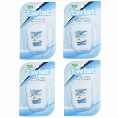 نخ دندان توییست کد 02909 بسته 4 عددی