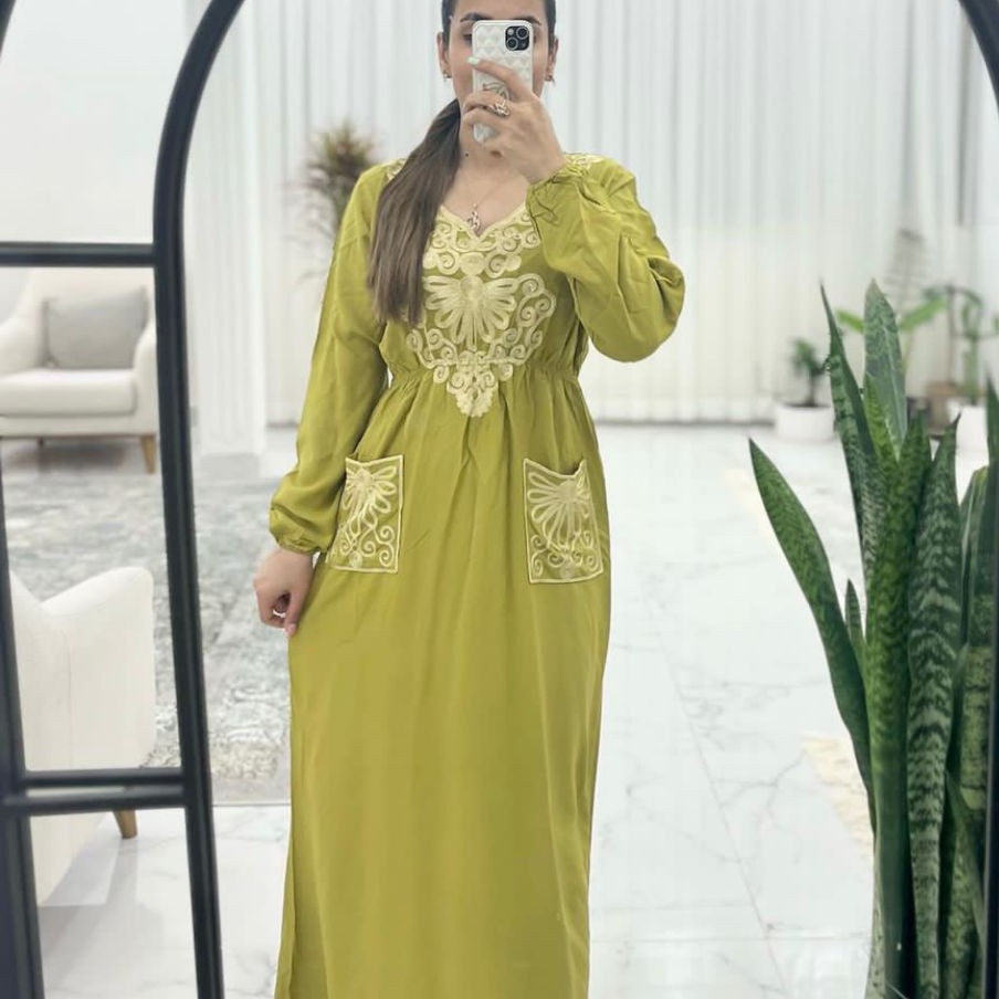 ماکسی نخی کمر کش