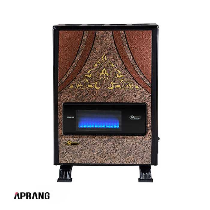 بخاری گازی ایران شرق مدل آذرین CH60 - مشکی