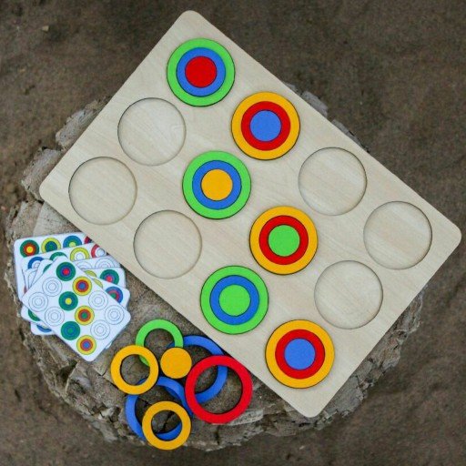 اسباب بازی الگوی سه حلقه ای