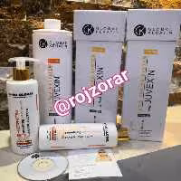 ست کامل کراتین همراه با شامپو قبل وبعد کراتین گلوبال