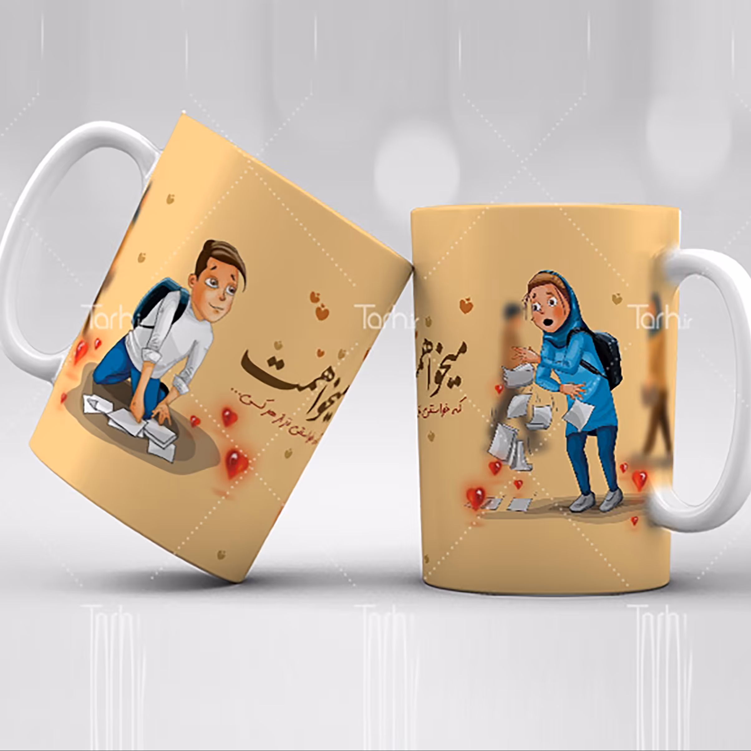 ماگ عاشقانه  و چاپ عکس ارسالی از طرف شما  65