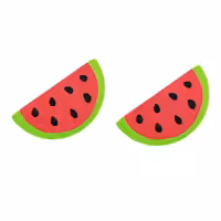 پاک کن مدل هندوانه بسته 2 عددی