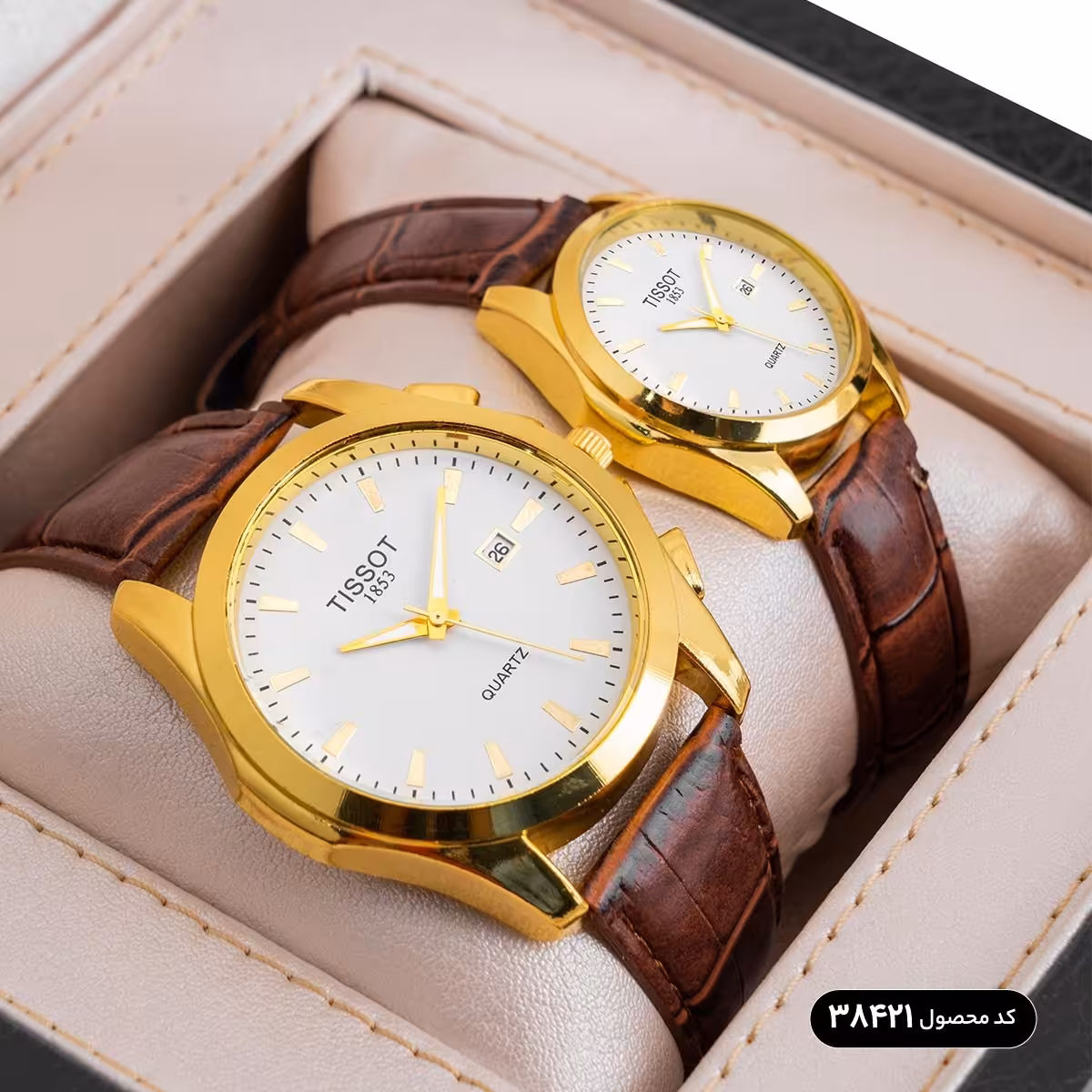 ست ساعت مچی عقربه ای تیسوت کد 38421