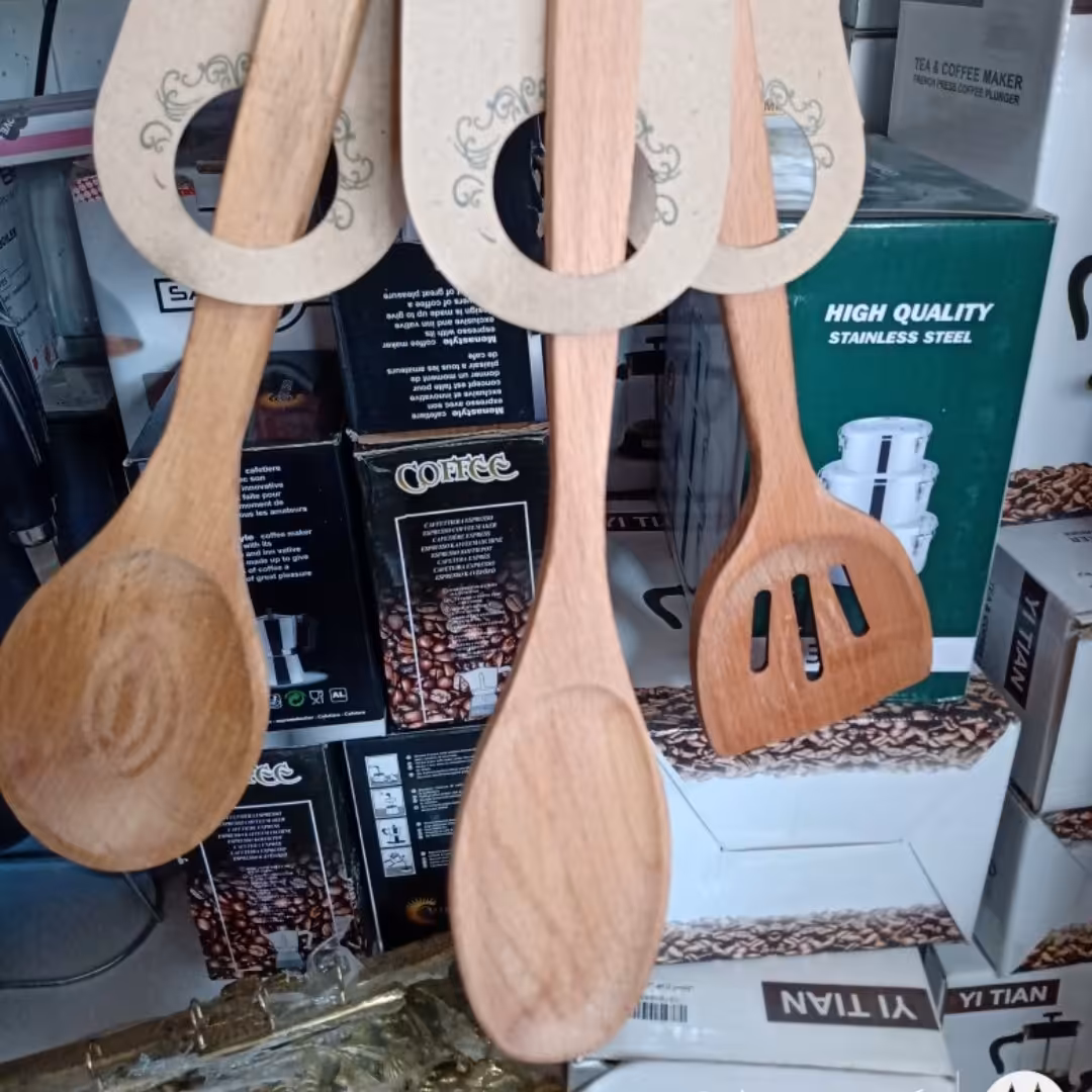 کفیگر ملاقه چوبی درجه یک دونه ایی پنجاه 