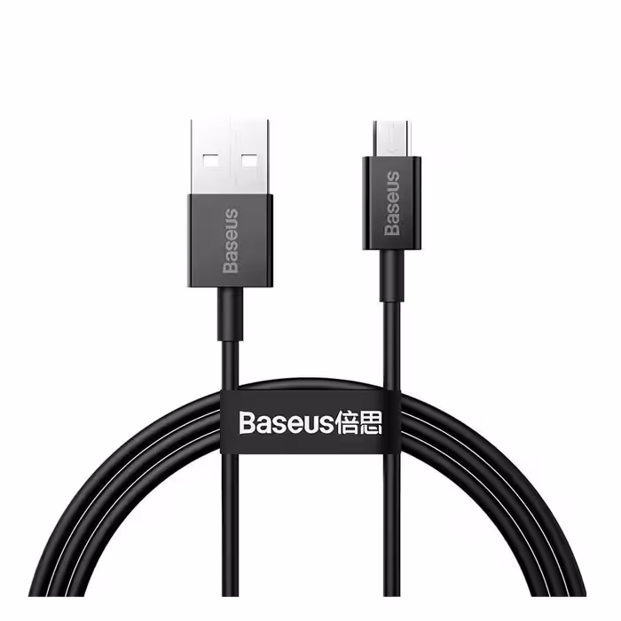 قیمت و خرید کابل تبدیل 1 متری USB به MicroUSB بیسوس مدل Superior CAMYS-01 | یاس ارتباط