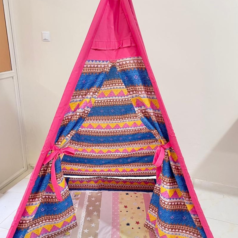 چادر سرخپوستی وسیله ای جذاب برای بازی کودکان