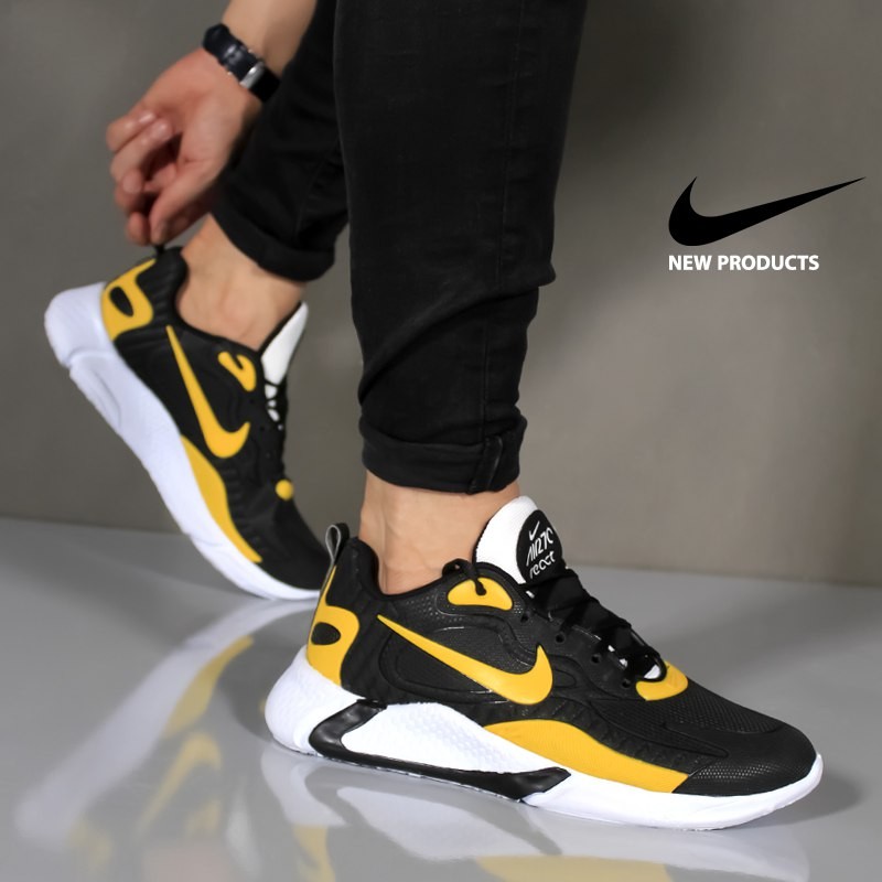کفش مردانه Nike مدل Air 270 (مشکی زرد و مشکی قرمز و مشکی آبی)