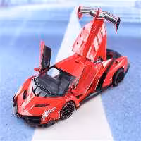 ماکت ماشین فلزی لامبورگینی وننو دودزا موزیکال Lamborghini veneno اسباب بازی شادینو