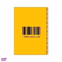 دفتر مشق 100 برگ بامبیلیپ طرح من فک می کنم شما با نمکید کد 6968503