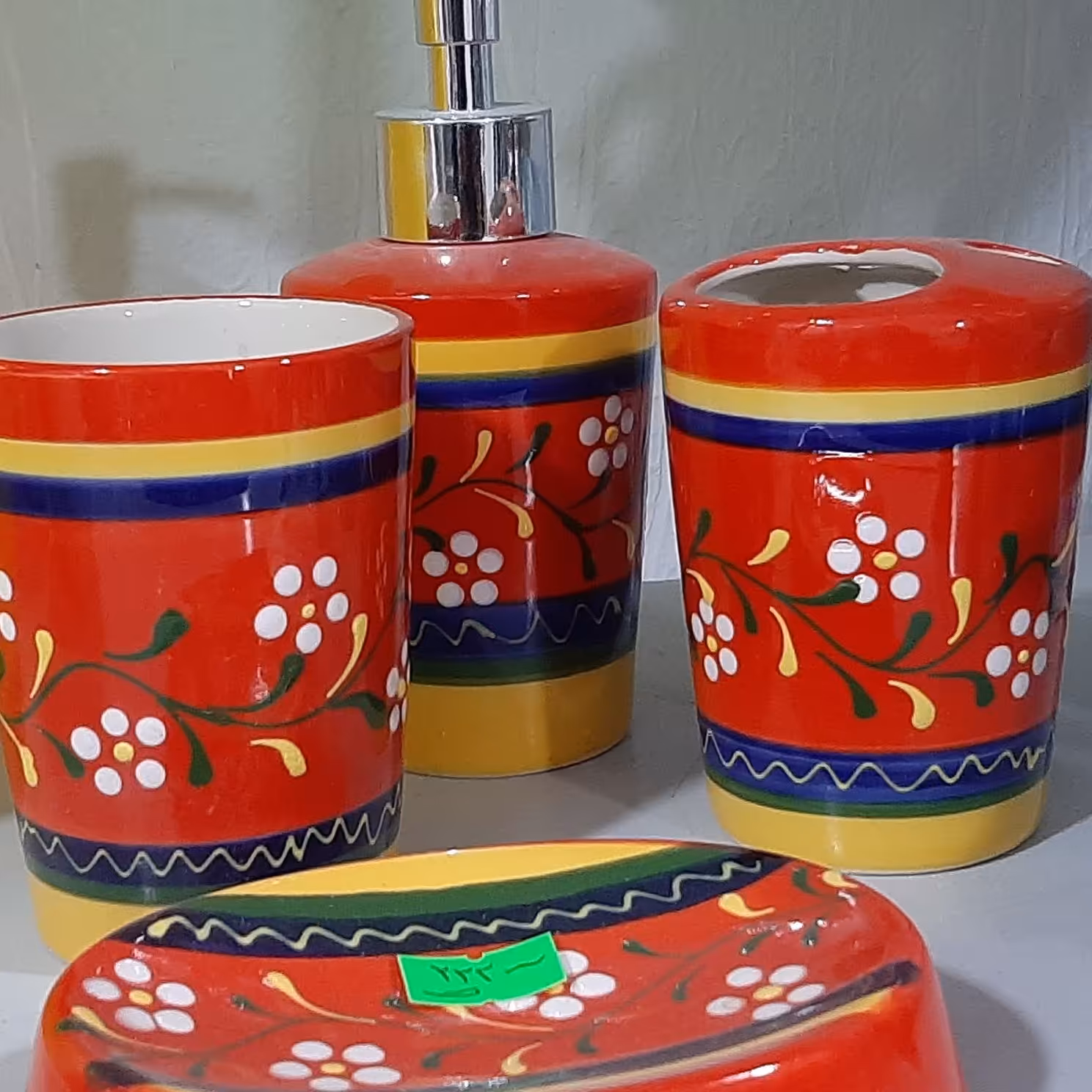 ست جای مایع   چهار پارچه ای