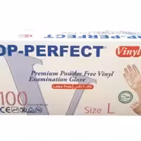 دستکش ونیل اوپی پرفکت 100 عددی سایز مدیوم
