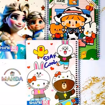 دفتر مشق سیمی 80 برگ